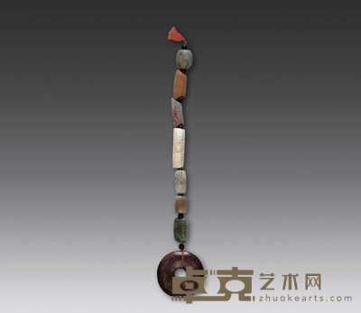红山 玉多宝串 